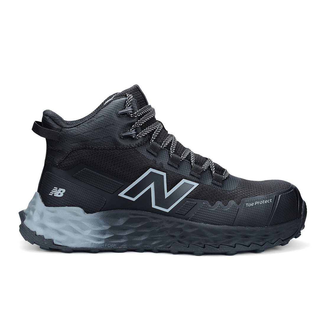 New Balance Fresh Foam Cremorne MID Men’s Safety Shoe - MEFCMCAP - Black - Customisable Safety Footwear