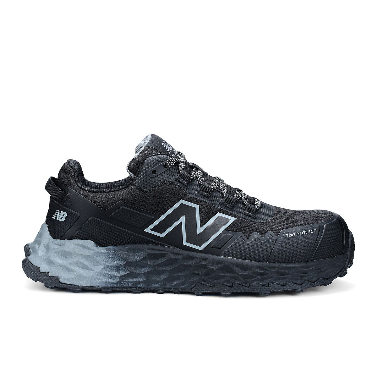 New Balance Fresh Foam Cremorne Men’s Black Safety Shoe - 11 - Customisable Safety Footwear