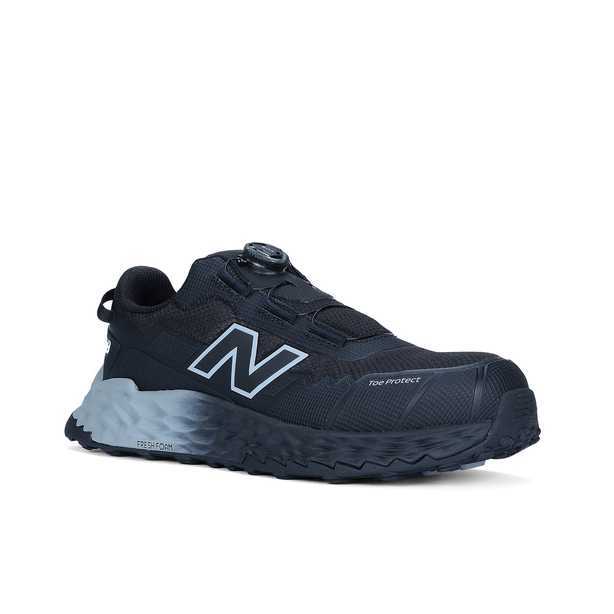 New Balance Fresh Foam Cremorne BOA Black Safety Shoe - - Customisable Safety Footwear