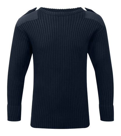 Fort Crew Neck Combat Jumper 120 - Navy Blue - Customisable