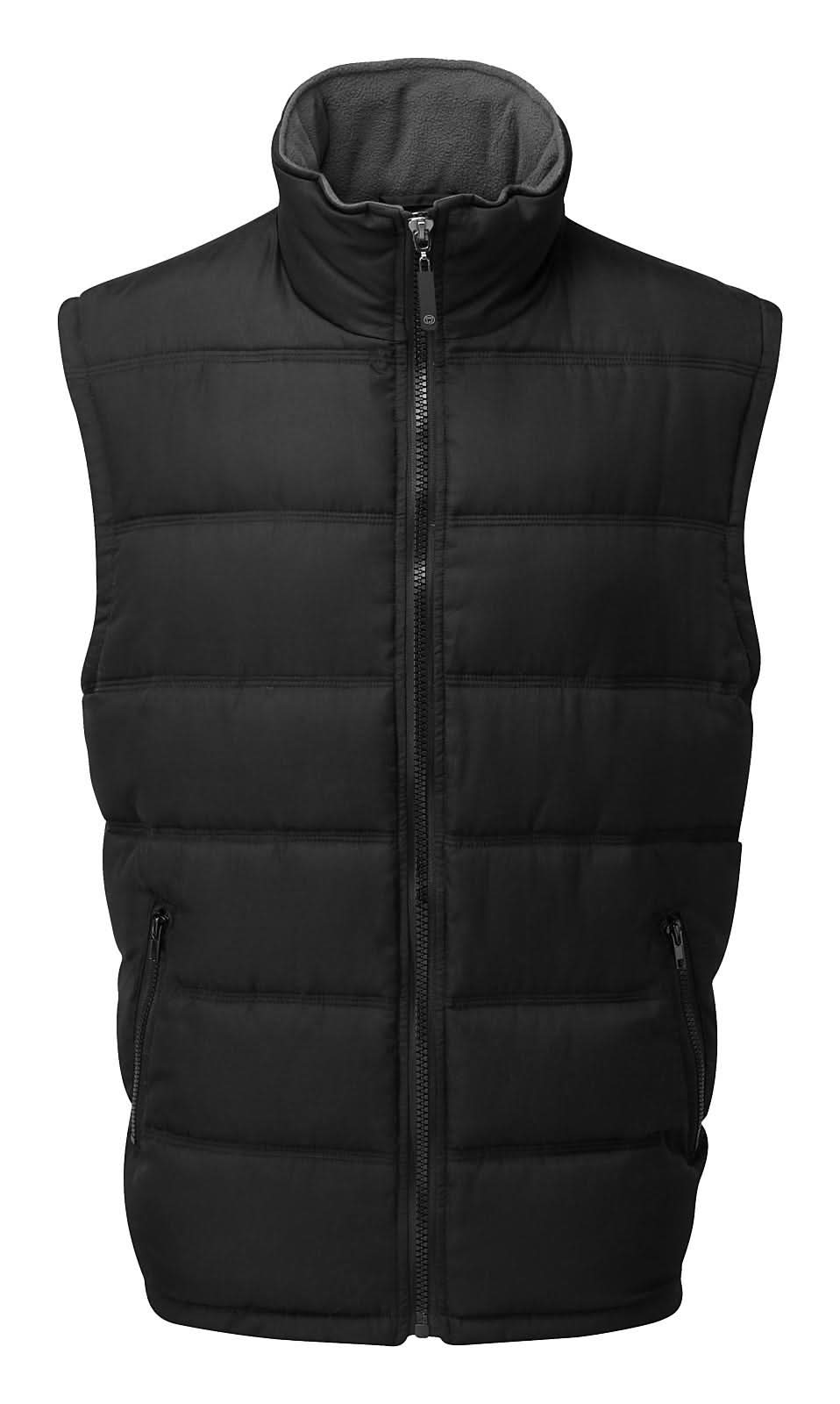 Fort Downham Bodywarmer 275 - Black - Customisable Bodywarmers