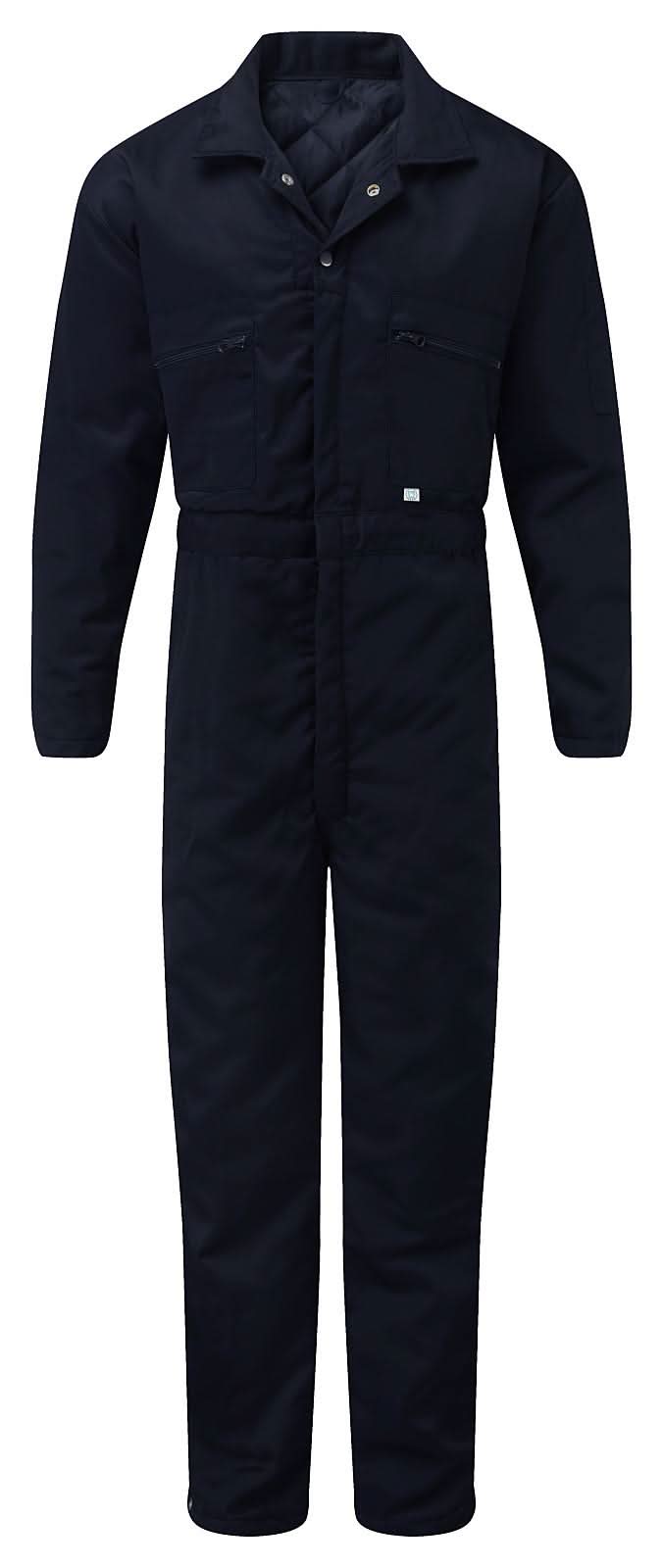 Fort Padded Boilersuit 377 - Navy Blue - Customisable Coveralls