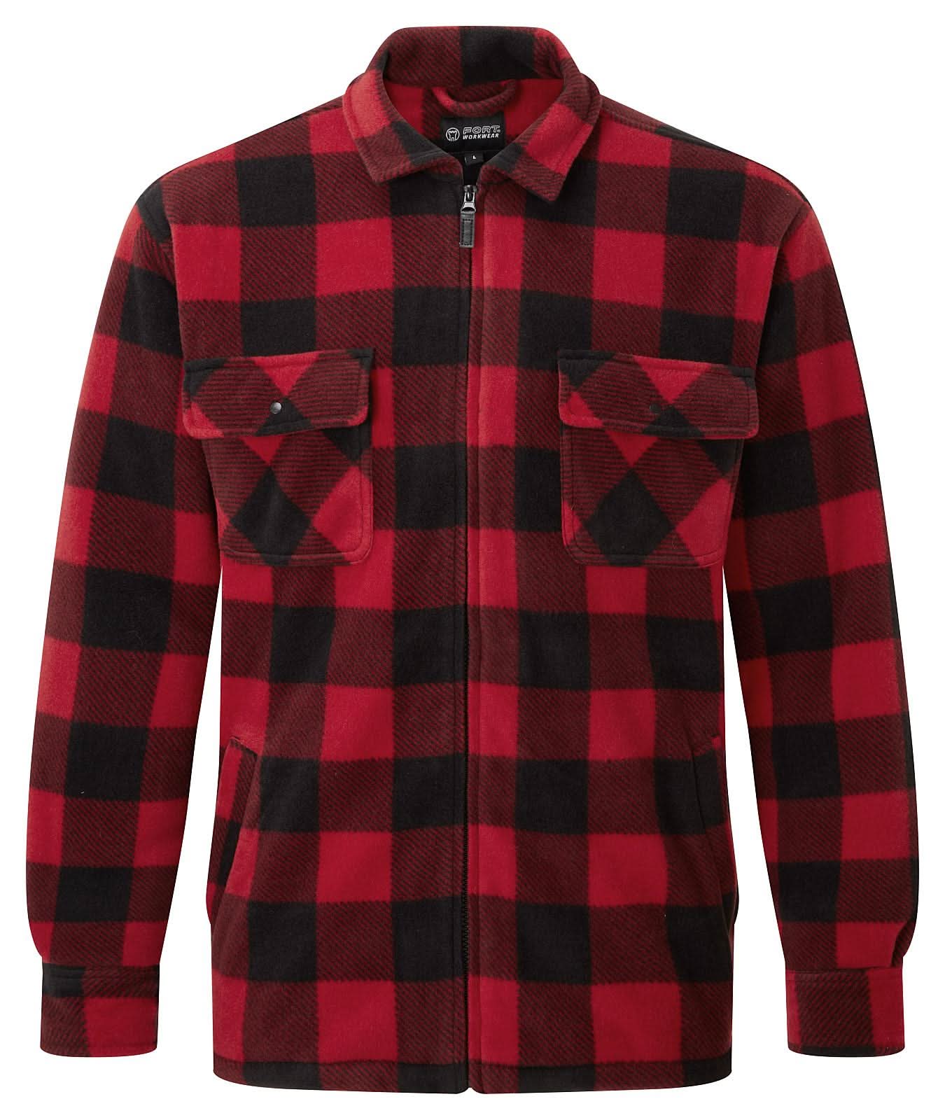 Fort Portman Shacket 126 - Red - Customisable