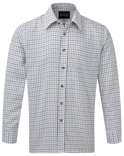 Fort Tattersall Shirt 100 - Blue - Customisable Shirts