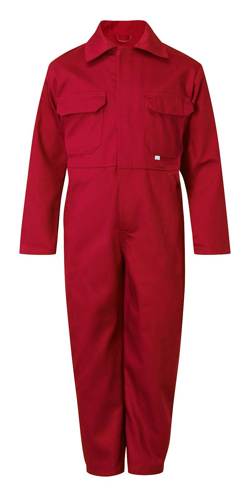 Fort Tearaway Junior Coverall 333 - Red - Customisable Coveralls