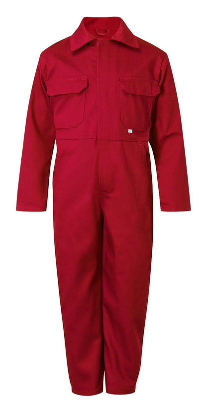 Fort Tearaway Junior Coverall 333 - Red - Customisable Coveralls