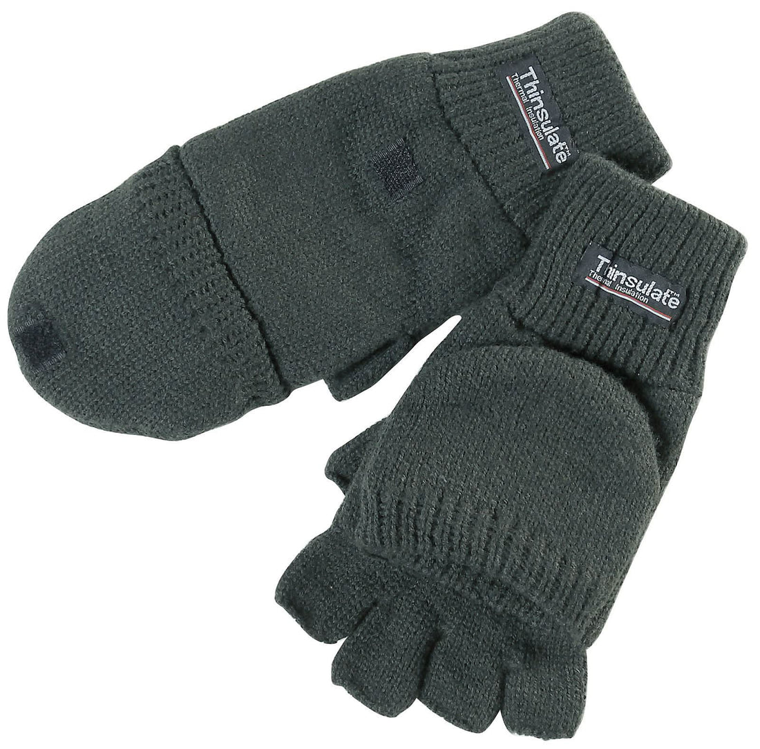 Thinsulate Shooters Mitt 604 - Green One Size - Customisable