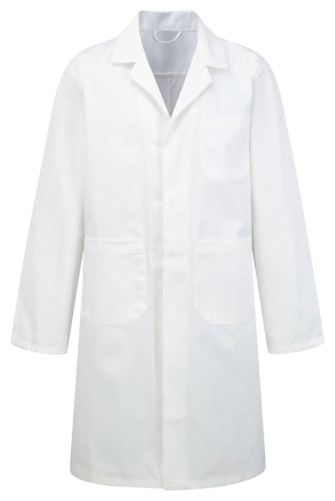 Warehouse Coats 444 C - White - Customisable
