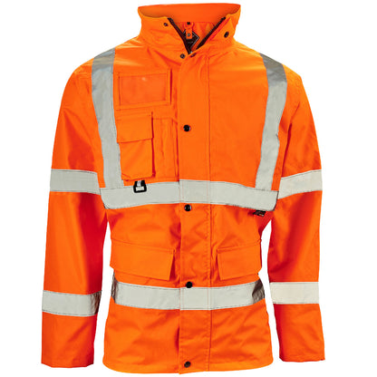 Supertouch - Hi Vis Breathable Jacket - H21 - - Customisable Jacket