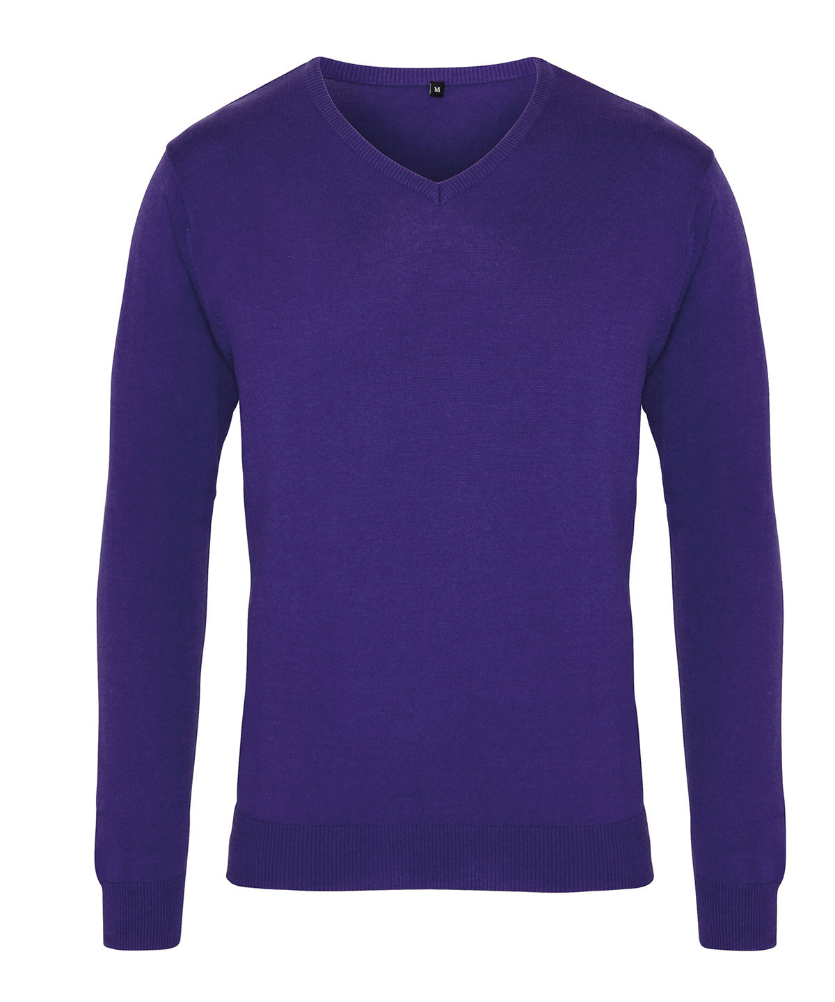 Premier - V-neck knitted sweater - PR694 - - Customisable Knitted Jumpers
