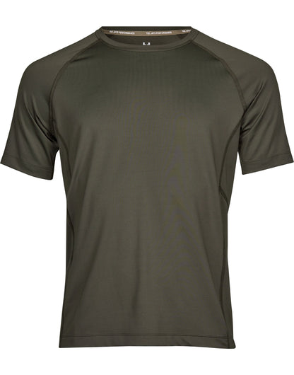 Tee Jays Mens CoolDry Tee TJ7020 - Deep Green - Customisable T-Shirt