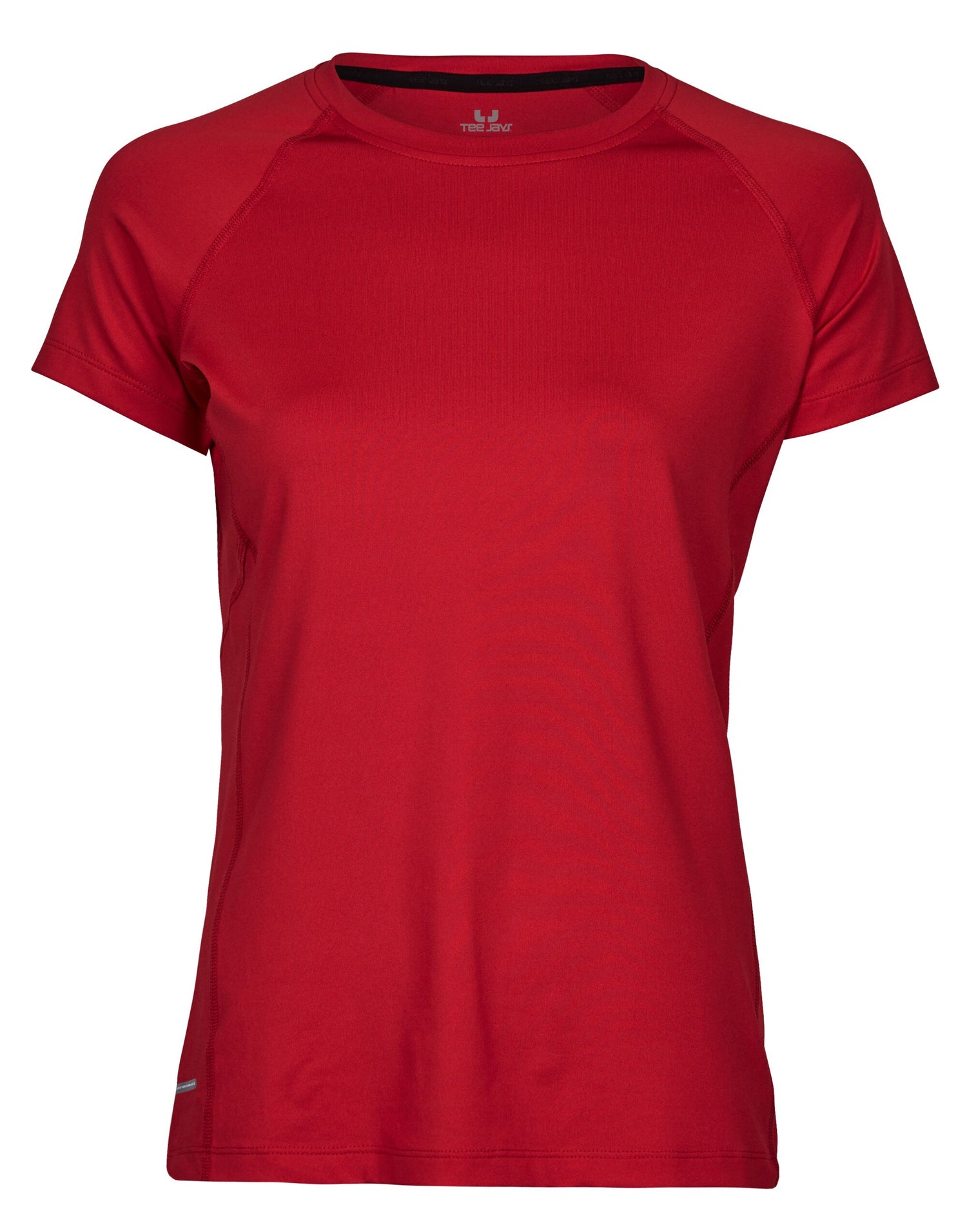 Tee Jays Ladies CoolDry Tee TJ7021 - Red - Customisable T-Shirt