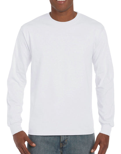 Gildan Hammer Adult Long Sleeve T Shirt H400 - - Customisable T-Shirt