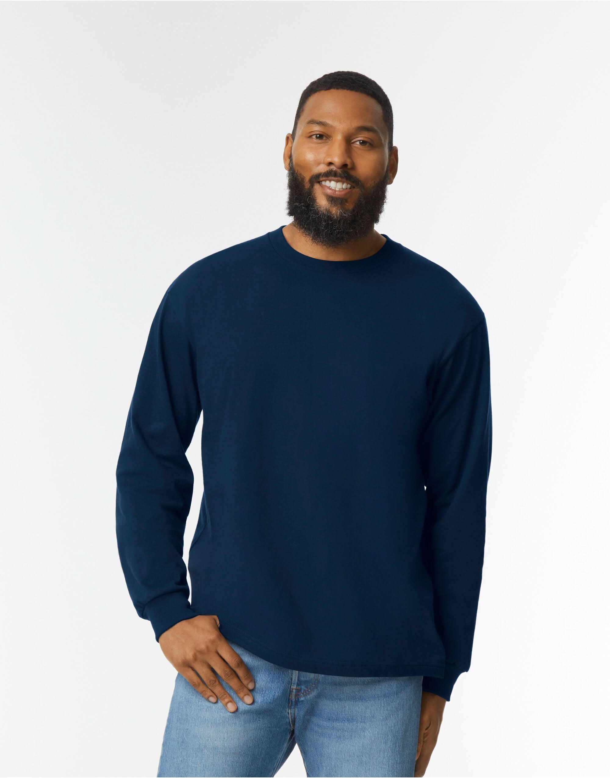 Gildan Hammer Adult Long Sleeve T Shirt H400 - - Customisable T-Shirt