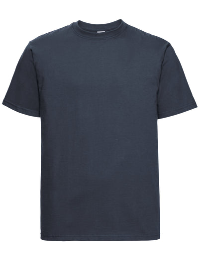 Russell Short Sleeve Collection Russell Short Sleeve Classic Heavyweight T 215M - French Navy - Customisable T-Shirt