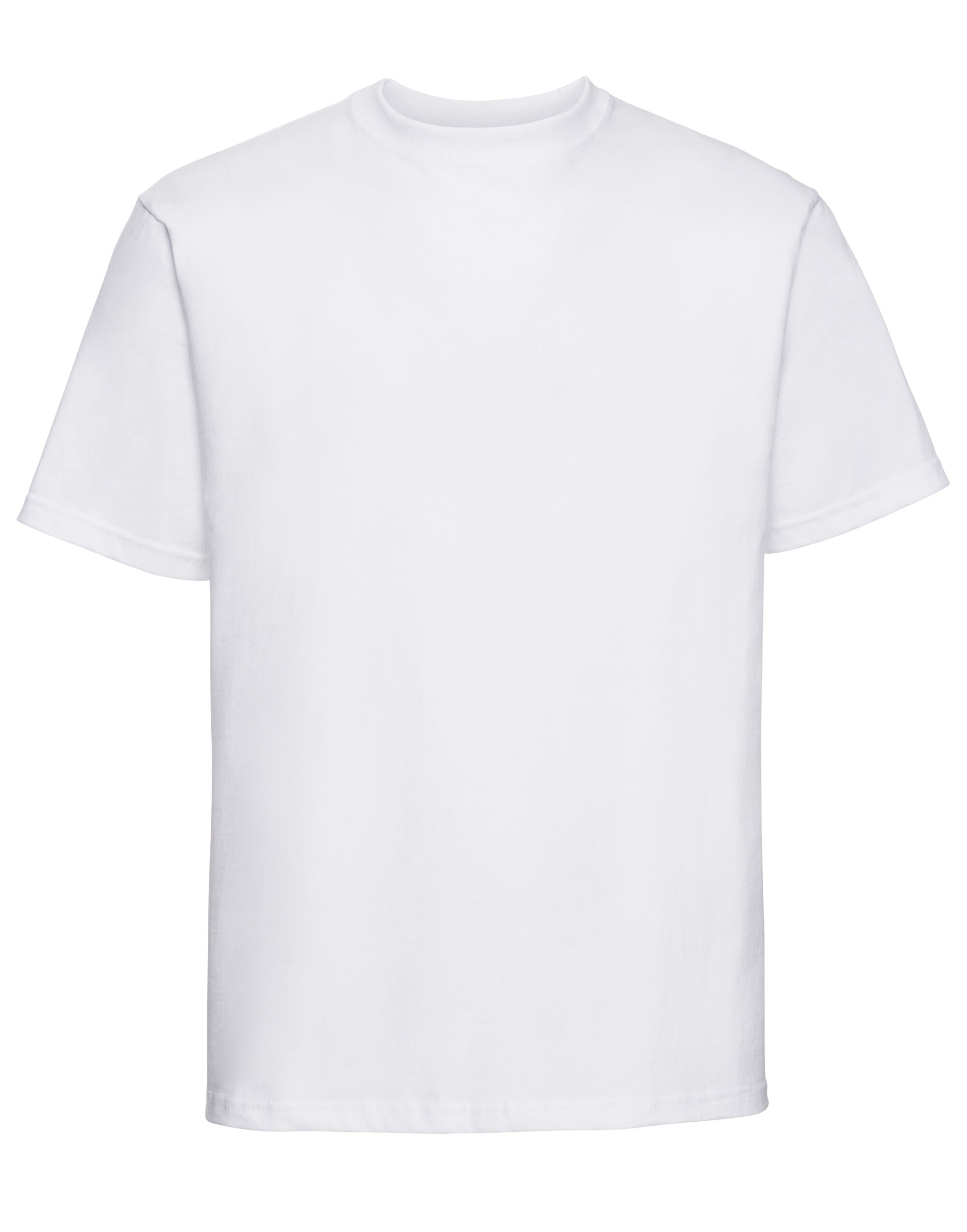Russell Short Sleeve Collection Russell Short Sleeve Classic Heavyweight T 215M - White - Customisable T-Shirt