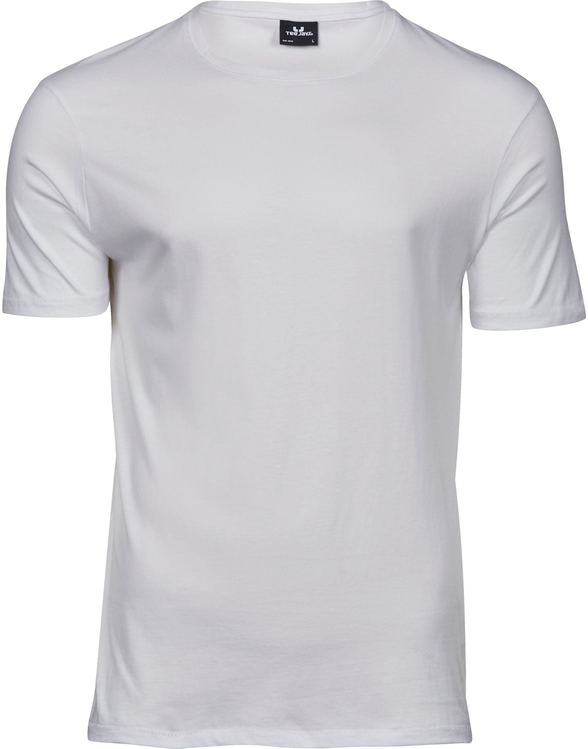 Tee Jays Mens Luxury Tee TJ5000 - White - Customisable T-Shirt