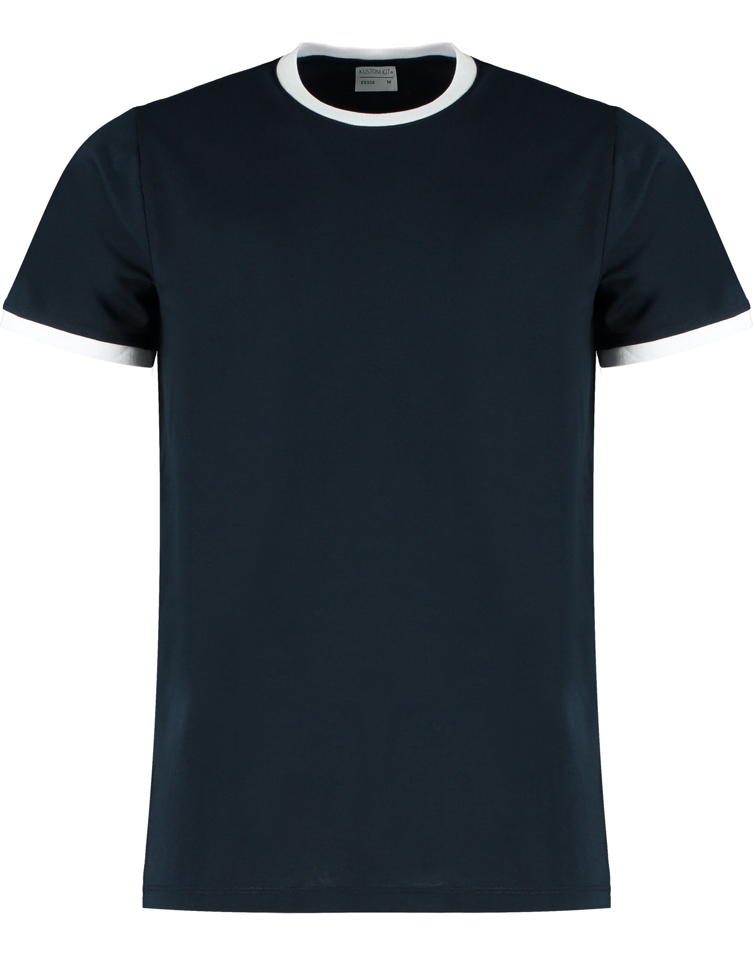 Kustom Kit Mens Fashion Fit Ringer Tee KK508 - - Customisable T-Shirt