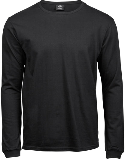 Tee Jays Long Sleeve Fashion Sof Tee TJ8007 - Black - Customisable T-Shirt