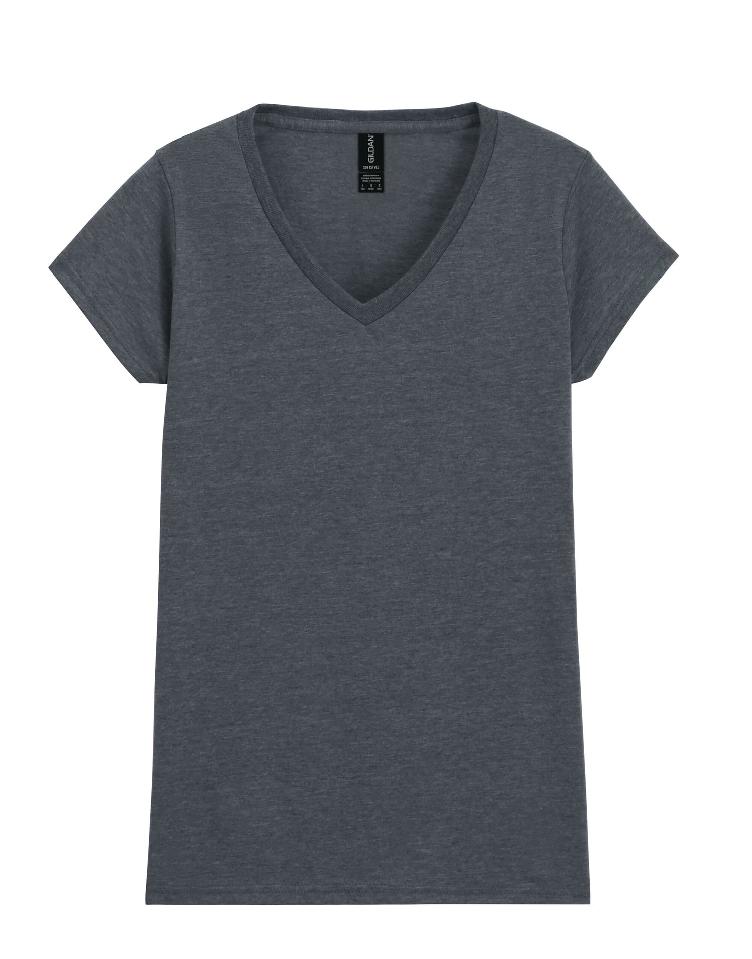 Gildan Softstyle Ladies V-Neck T-Shirt 64v00l - - Customisable T-Shirt