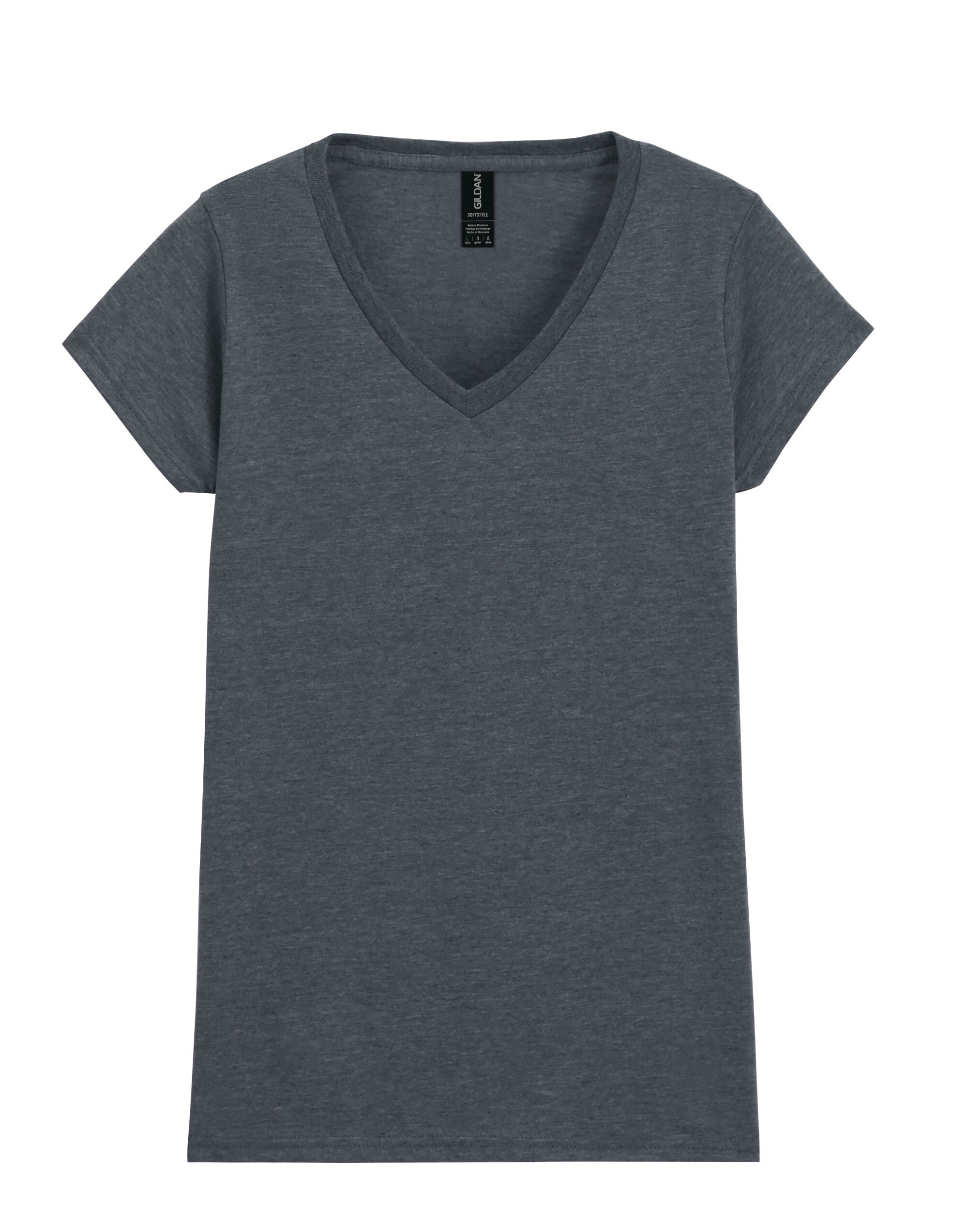Gildan Softstyle Ladies V-Neck T-Shirt 64v00l - - Customisable T-Shirt