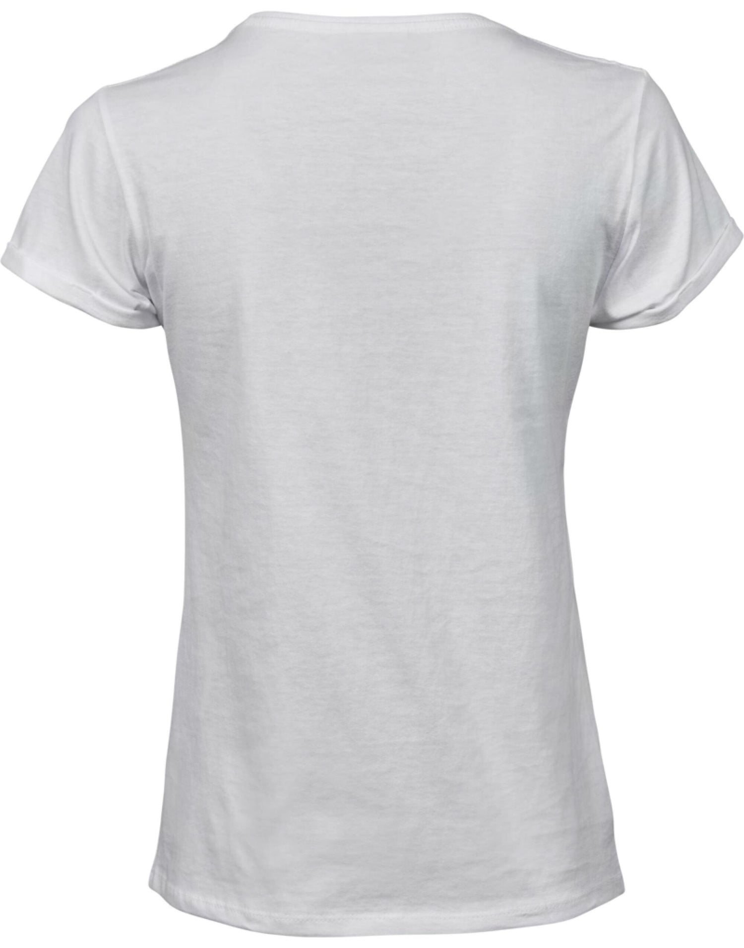 Tee Jays Ladies Roll Up Sleeve Tee TJ5063 - - Customisable T-Shirt