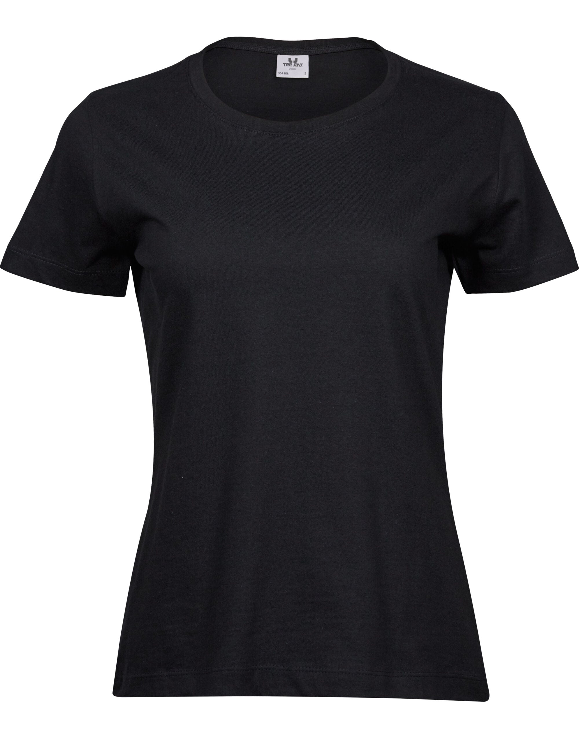Tee Jays Ladies Fashion Sof-Tee TJ8050 - Black - Customisable T-Shirt