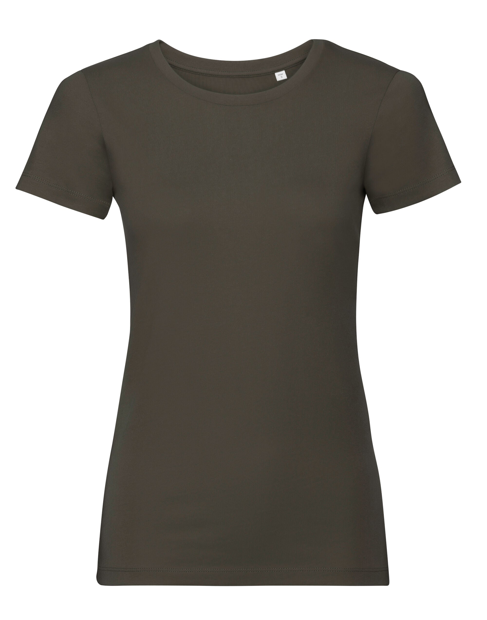 Russell Short Sleeve Collection Russell Short Sleeve Ladies Pure Organic T R108F - - Customisable T-Shirt