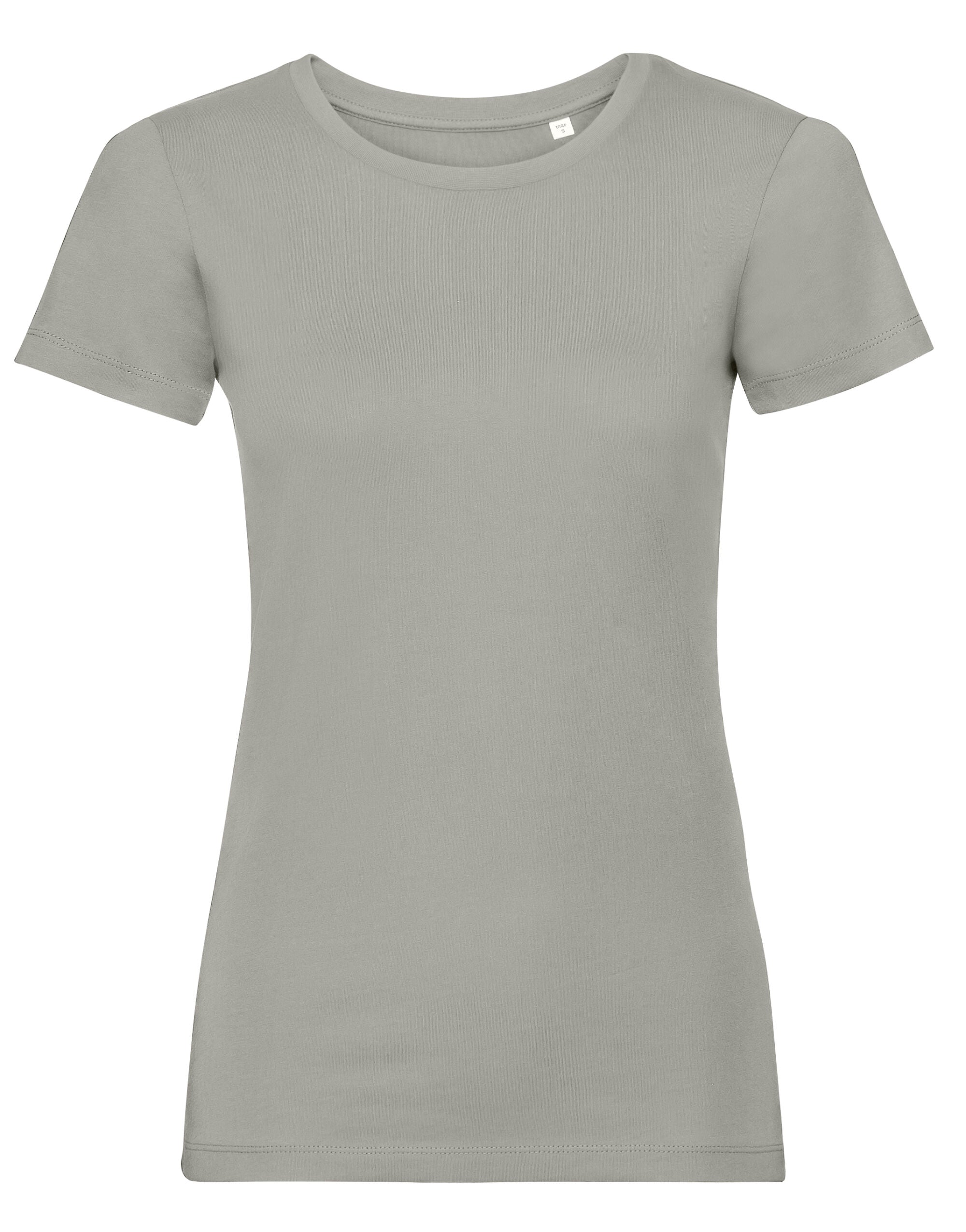 Russell Short Sleeve Collection Russell Short Sleeve Ladies Pure Organic T R108F - Stone - Customisable T-Shirt