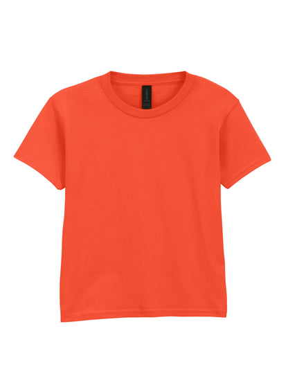 Gildan Softstyle Youth T-Shirt 64000b - Orange - Customisable T-Shirt