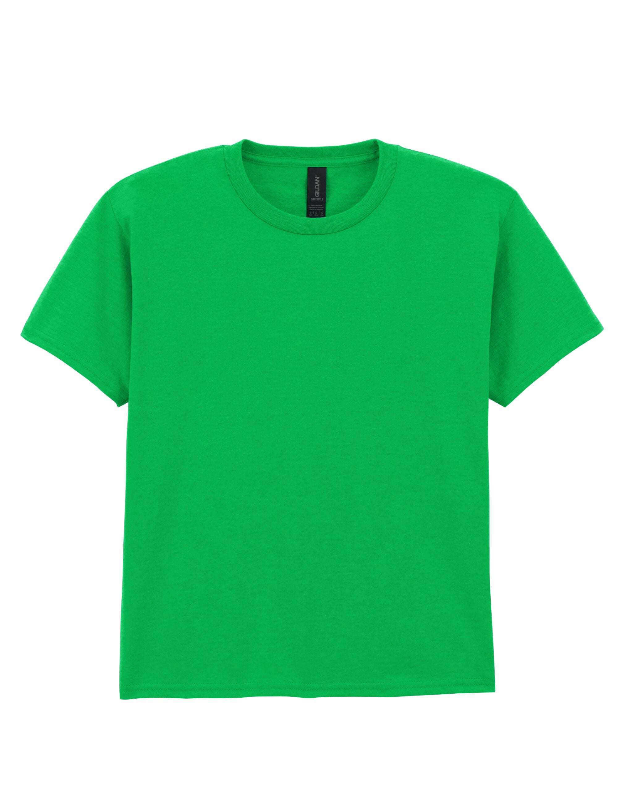 Gildan Softstyle Youth T-Shirt 64000b - Irish Green - Customisable T-Shirt