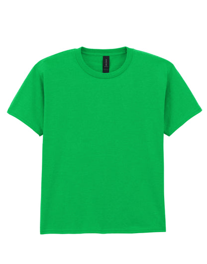 Gildan Softstyle Youth T-Shirt 64000b - Irish Green - Customisable T-Shirt