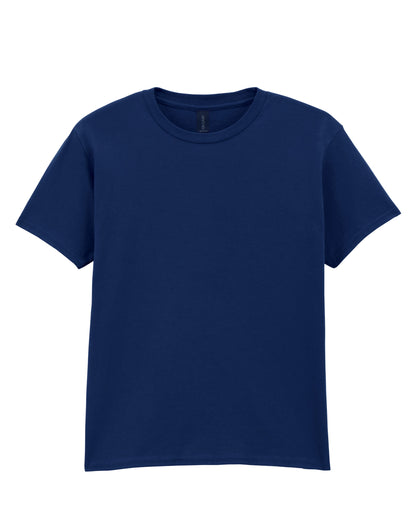 Gildan Softstyle Youth T-Shirt 64000b - Navy Blue - Customisable T-Shirt
