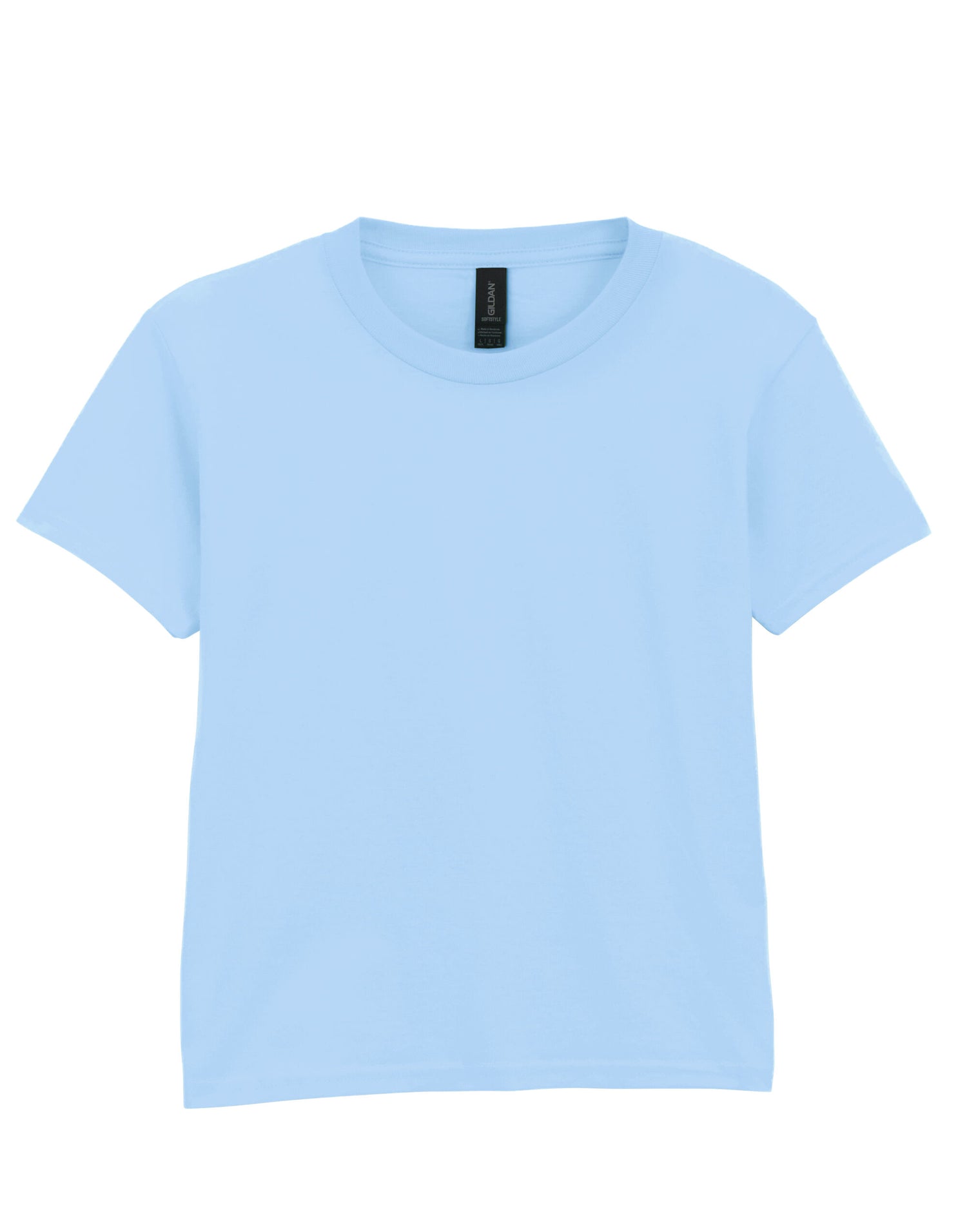 Gildan Softstyle Youth T-Shirt 64000b - Light Blue - Customisable T-Shirt