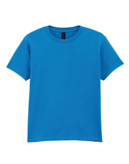Gildan Softstyle Youth T-Shirt 64000b - Sapphire - Customisable T-Shirt