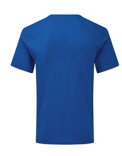 Mens Iconic 150 V Neck T 61442 - Royal - Customisable T-Shirt