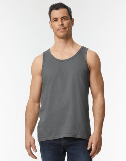 Gildan GIldan Softstyle Adult Tank Top 64200 - Charcoal L - Customisable T-Shirt