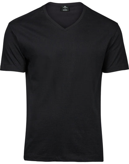 Tee Jays Fashion V-Neck Sof Tee TJ8006 - Black - Customisable T-Shirt