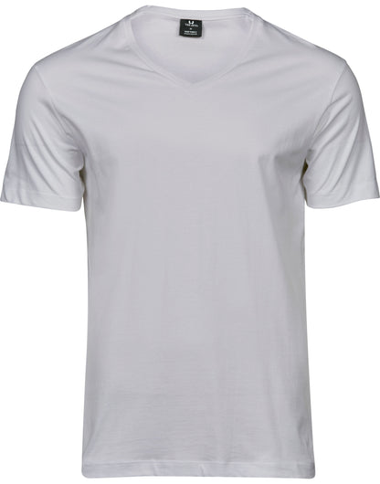 Tee Jays Fashion V-Neck Sof Tee TJ8006 - White - Customisable T-Shirt