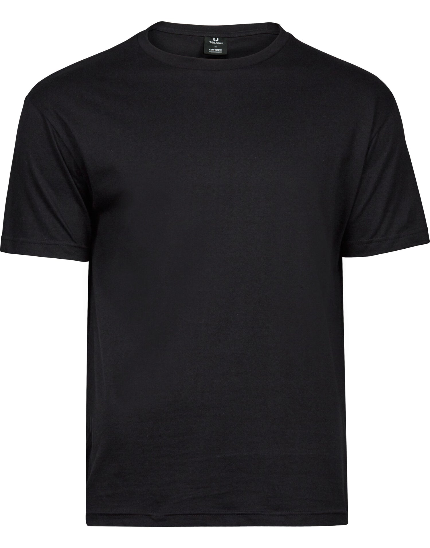 Tee Jays Mens Fashion Sof-Tee TJ8005 - Black - Customisable T-Shirt