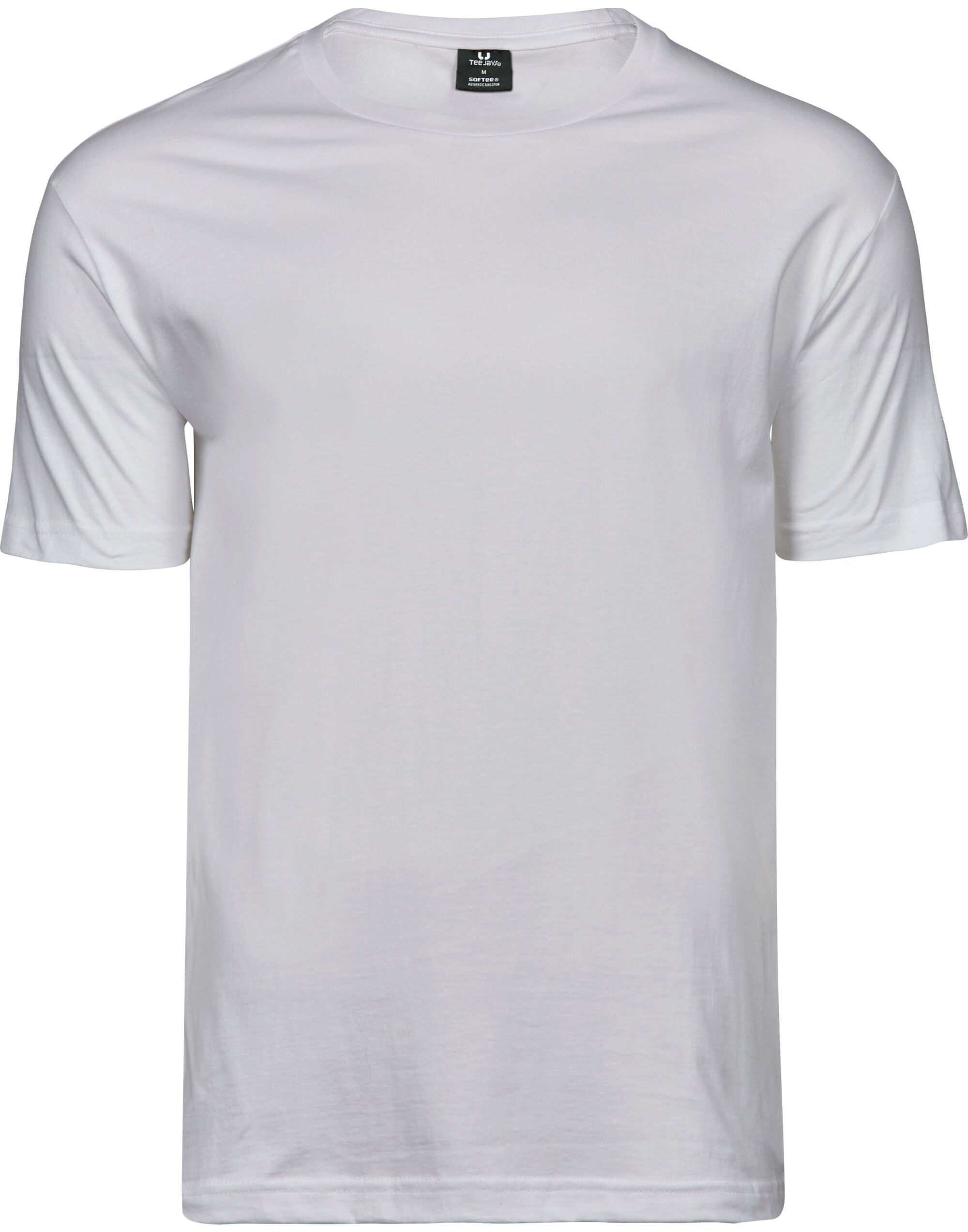 Tee Jays Mens Fashion Sof-Tee TJ8005 - White - Customisable T-Shirt