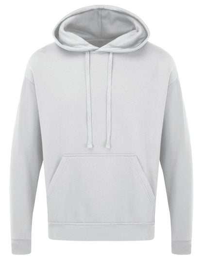 UCC Everyday Hooded Sweat 006 UCC006 - White - Customisable Sweatshirts
