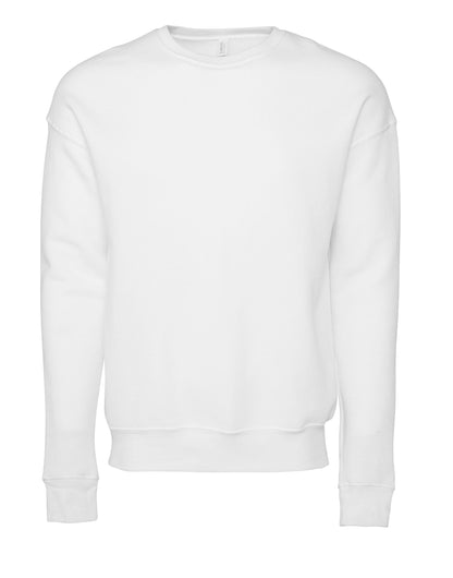 Bella Canvas Unisex Drop Shoulder Fleece Sweat ca3945 - - Customisable Outerwear