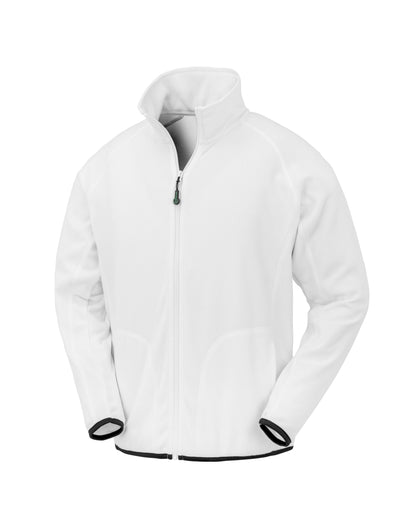 Result Recycled Microfleece Jacket R907X - White - Customisable Jacket