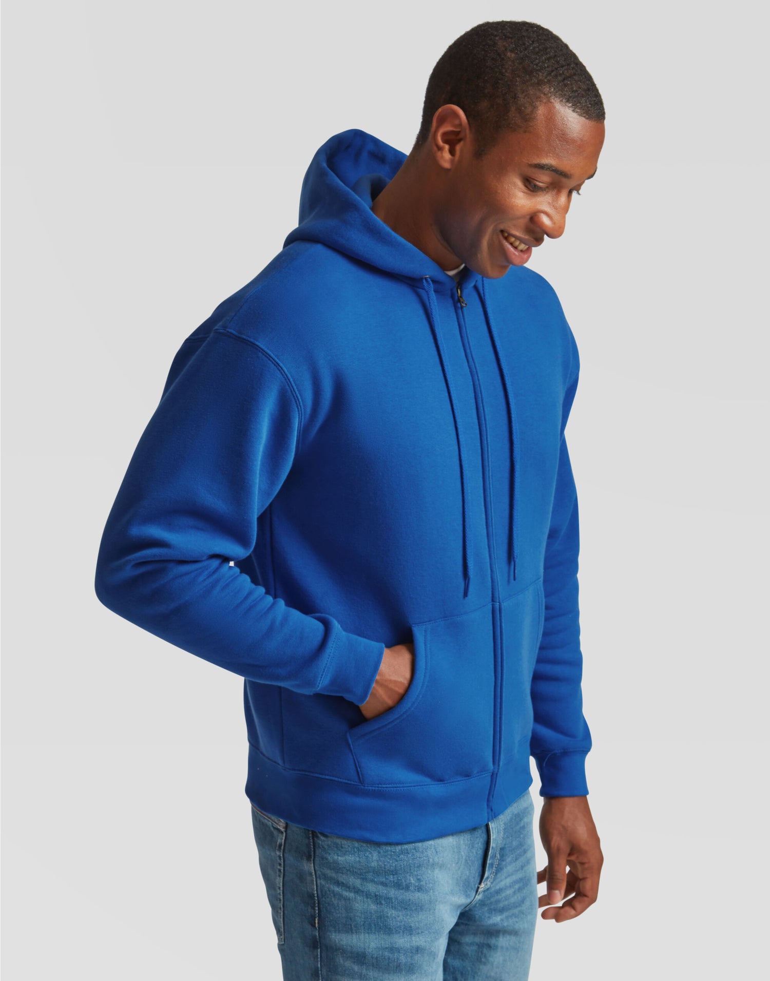 Mens Premium Hooded Sweat Jacket 62034 - - Customisable Sweatshirts
