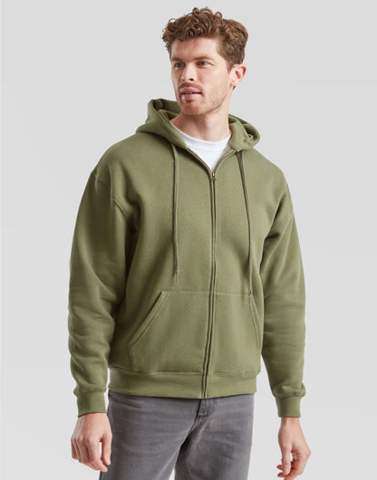 Mens Premium Hooded Sweat Jacket 62034 - - Customisable Sweatshirts