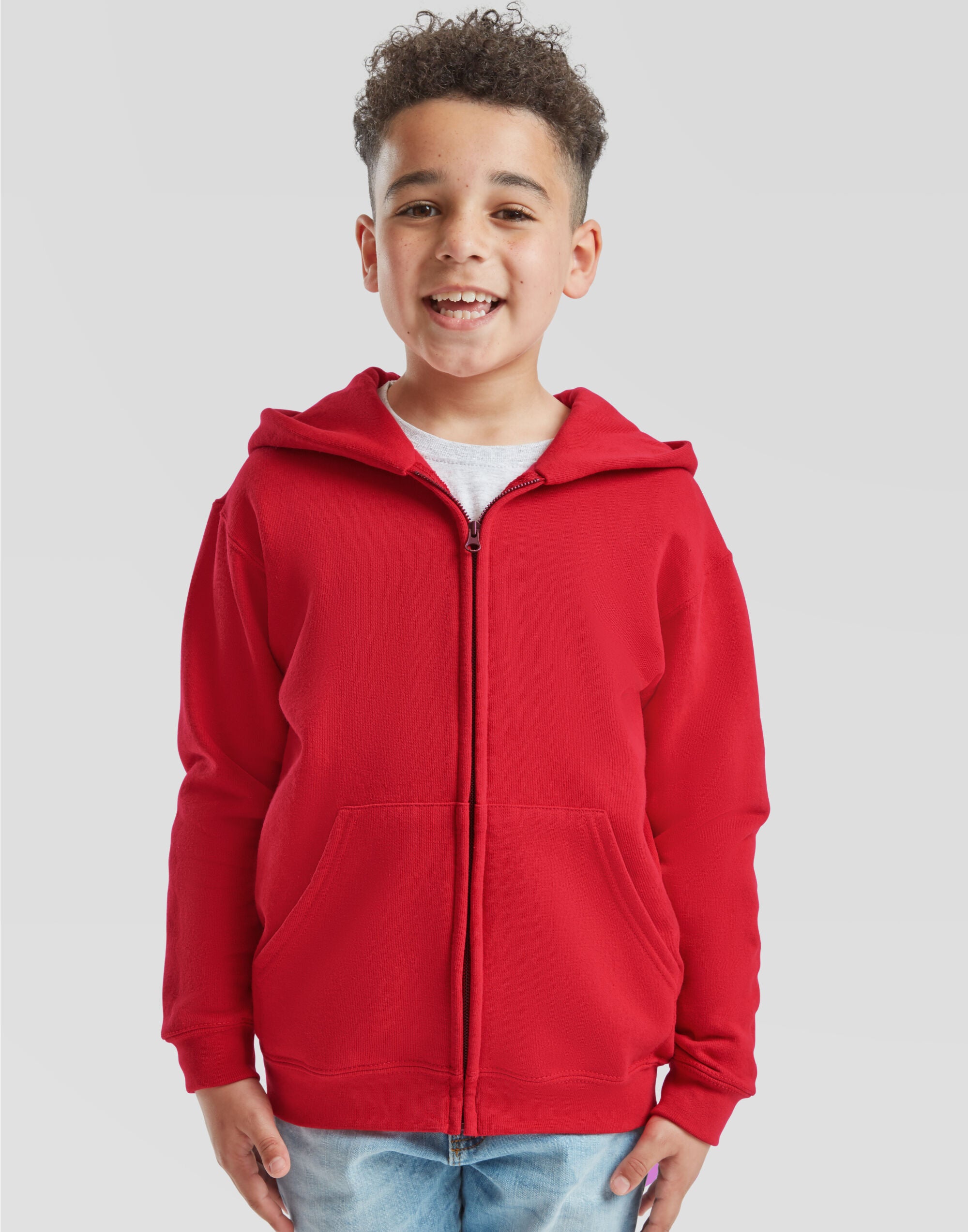 Kids Classic Hooded Sweat Jacket 62045 - - Customisable Jacket
