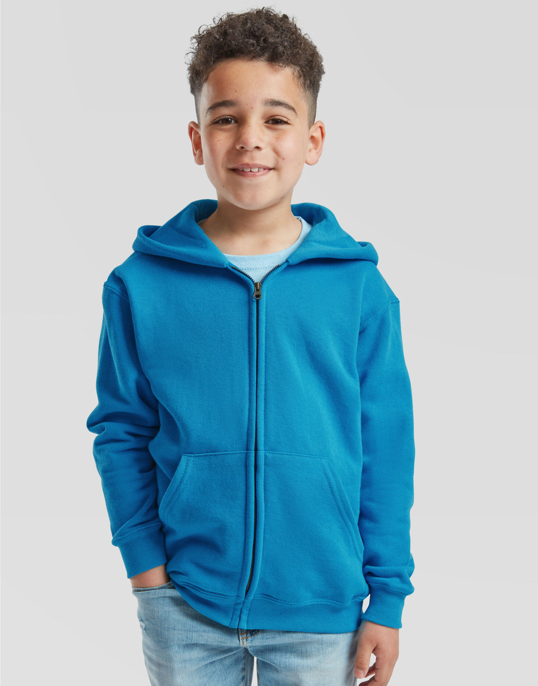 Kids Classic Hooded Sweat Jacket 62045 - - Customisable Jacket