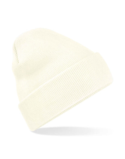 Beechfield Original Cuffed Beanie - B45 - Soft White O S - Customisable Beanies