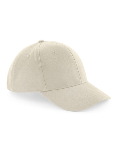 Beechfield Pro Style Heavy Cap B65 - Stone O S - Customisable Caps